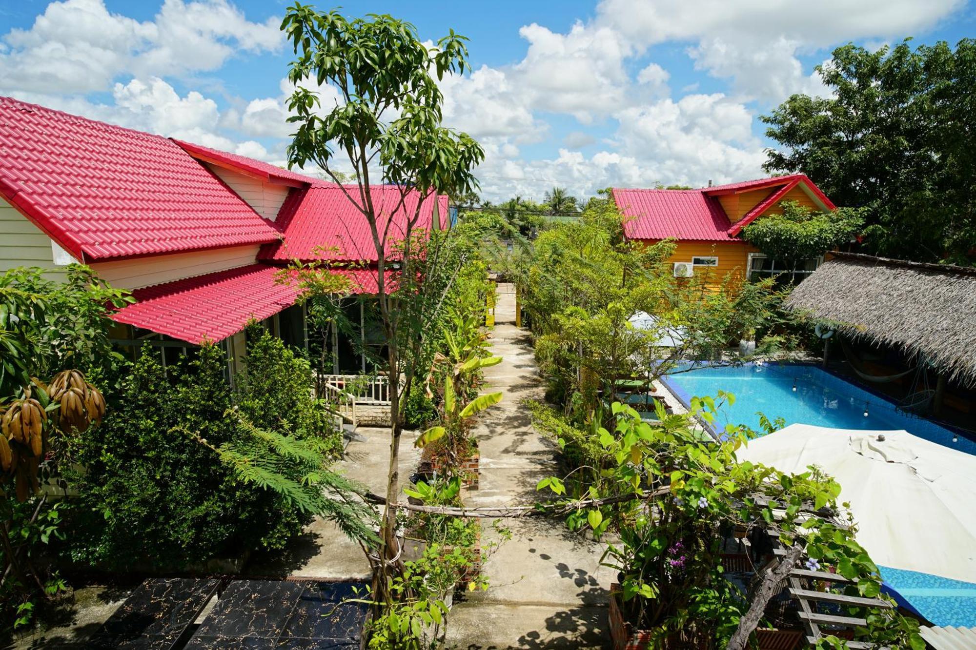 Yellow Star Hostel Kampot Esterno foto